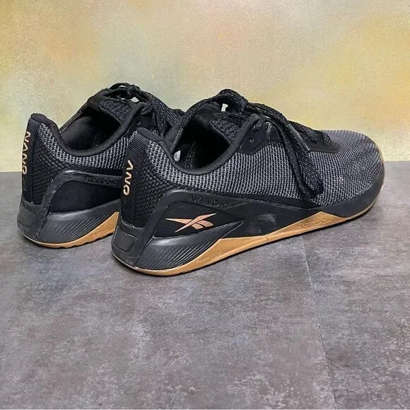 Reebok Nano X1 Women's Training Shoes Black/Gum Size 6.5 - Picture 9 of 16